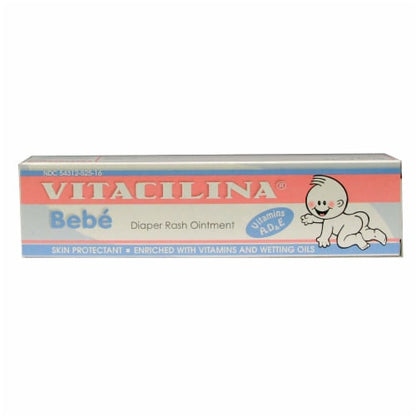 Vitacilina Bebe Diaper Rash Ointment 1.76oz