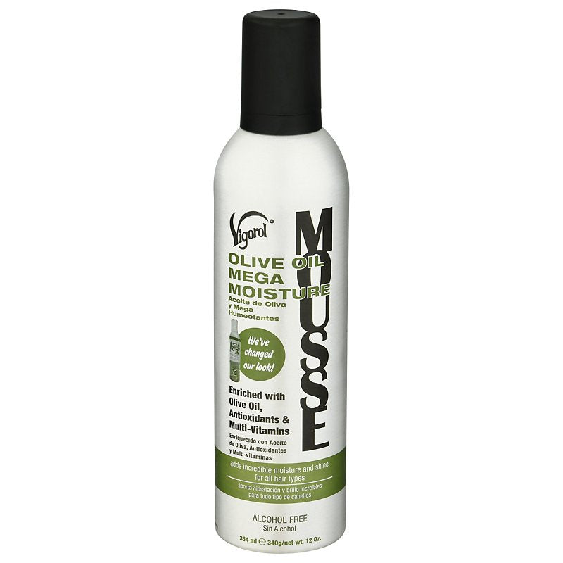 Vigorol Mousse Olive Oil Mega Moisture 12oz