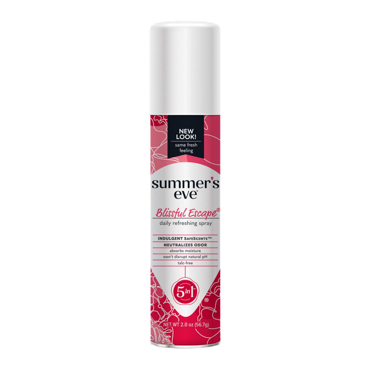Summers Eve Freshening Spray 2oz Blissful Escape