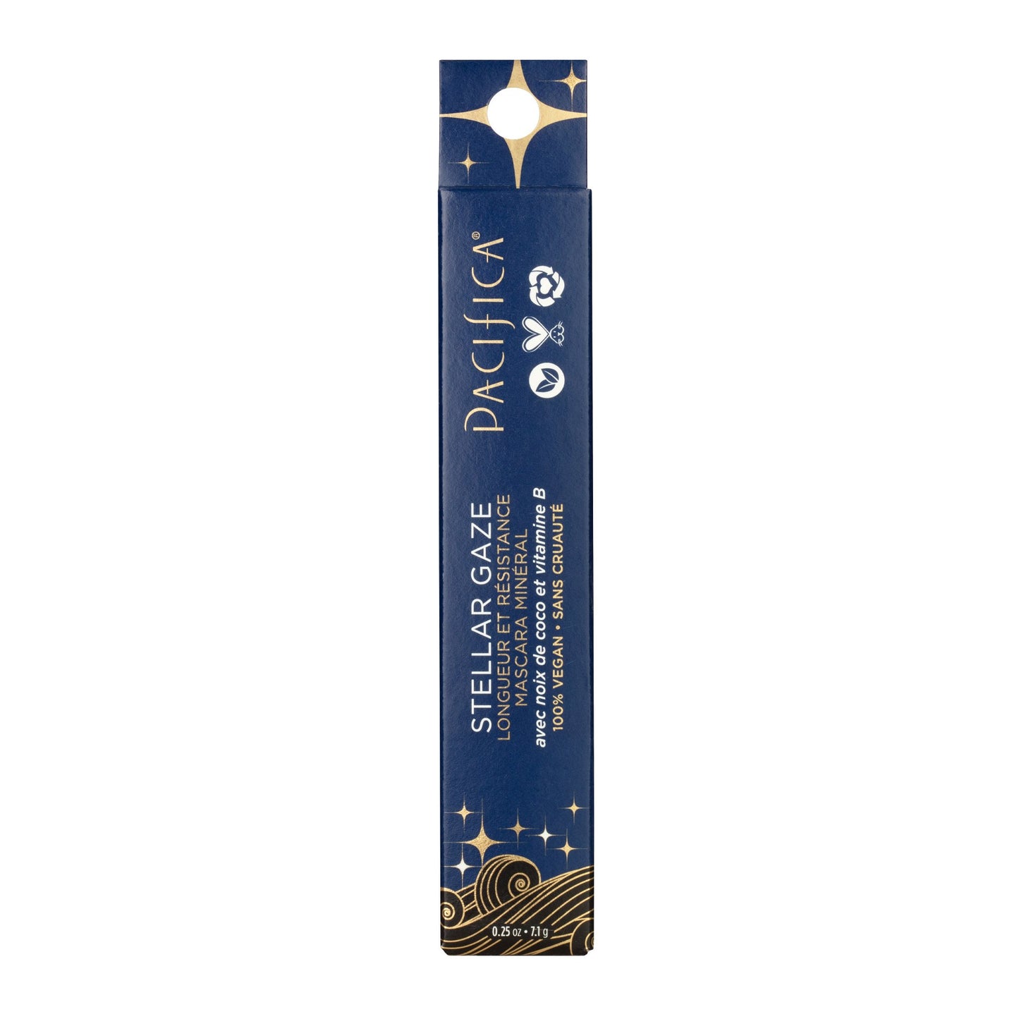 Pacifica 30115 Stellar Gaze Length & Strength Mineral Mascara Supernova 0.25 oz
