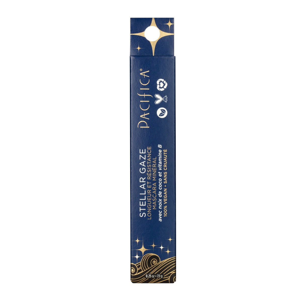 Pacifica 30115 Stellar Gaze Length & Strength Mineral Mascara Supernova 0.25 oz