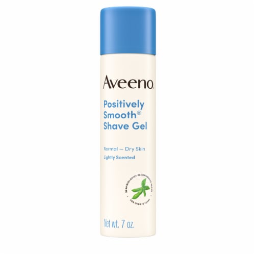 Aveeno Shave Gel Positively Smooth Lightly Fragranced 7oz