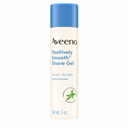 Aveeno Shave Gel Positively Smooth Lightly Fragranced 7oz