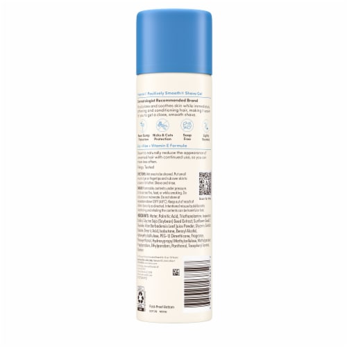 Aveeno Shave Gel Positively Smooth Lightly Fragranced 7oz