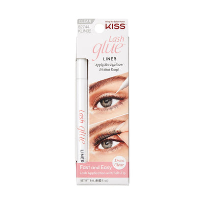 Kiss I Envy Lash Glue Liner Clear 0.02oz
