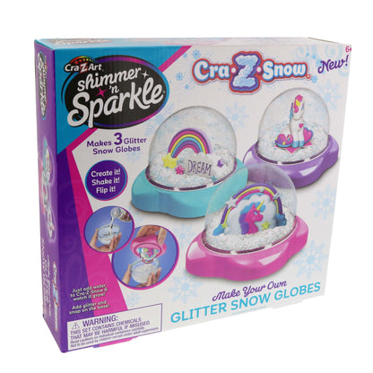 Cra-Z-Art Shimmer ‘n Sparkle Glitter Globes Kit