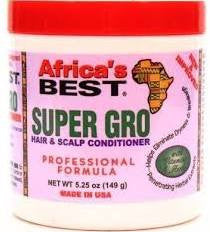 Africas Best Gro Super Maximum Hair&Scalp Conditioner 5.25oz