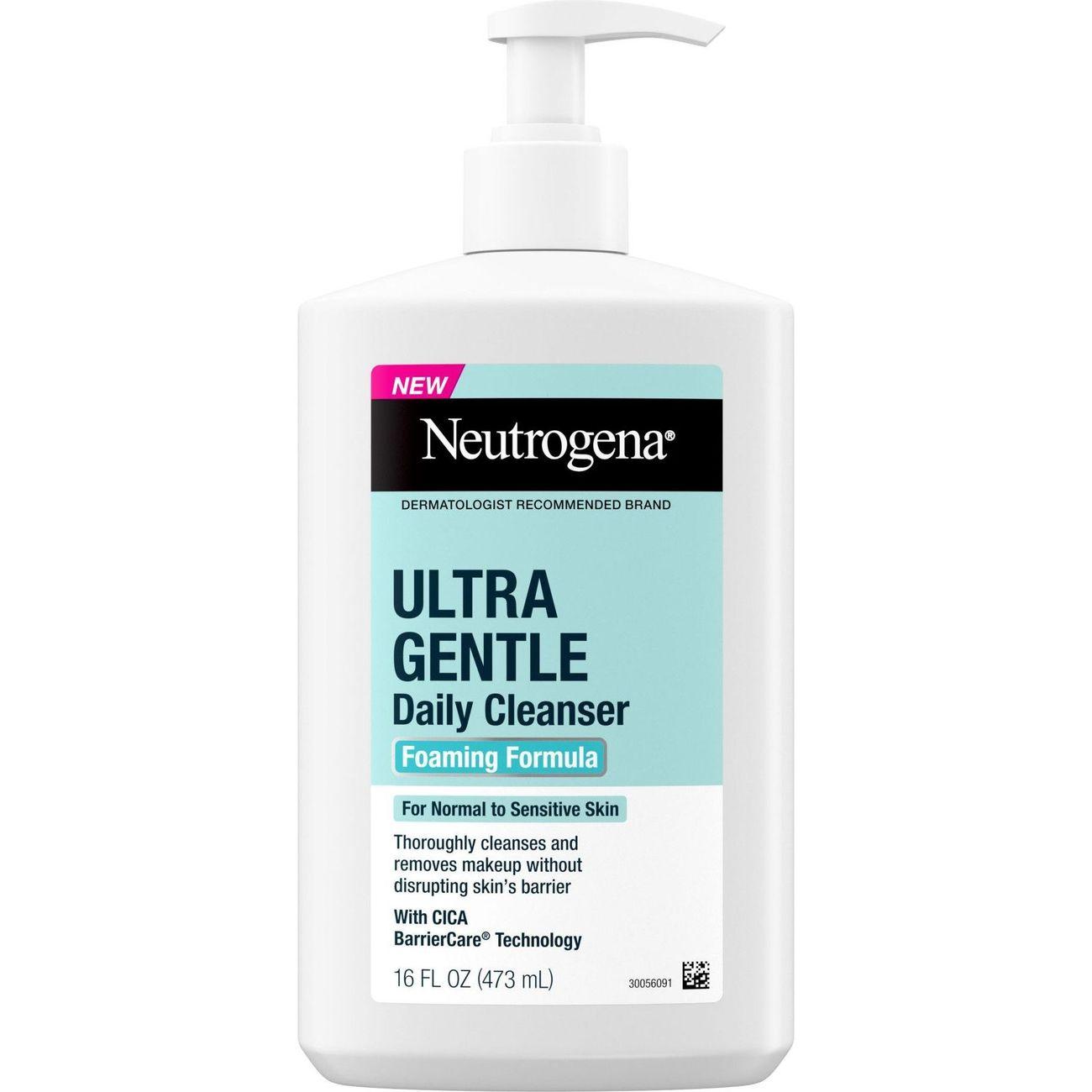 Neutrogena Ultra Gentle Daily Cleanser Fragrance-Free 12oz