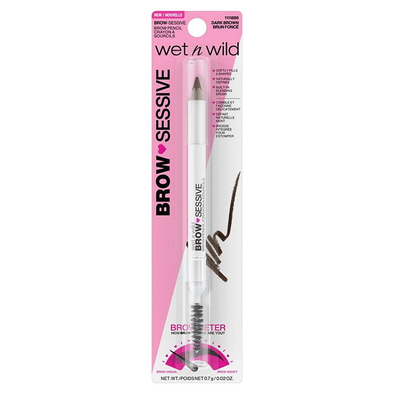 wet n wild Brow-Sessive Brow Pencil - Dark Brown