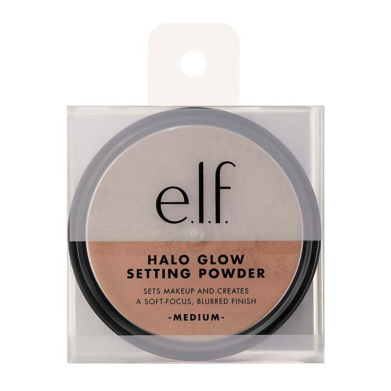 e.l.f. Halo Glow Silky Powder Highlighter - Prosecco Poppin', 0.15 oz