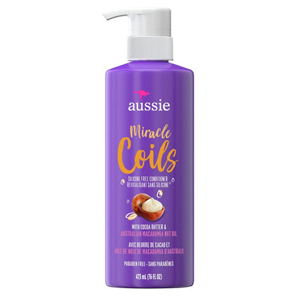 Aussie Conditioner Miracle Coils 26.2oz Pump Paraben-Free