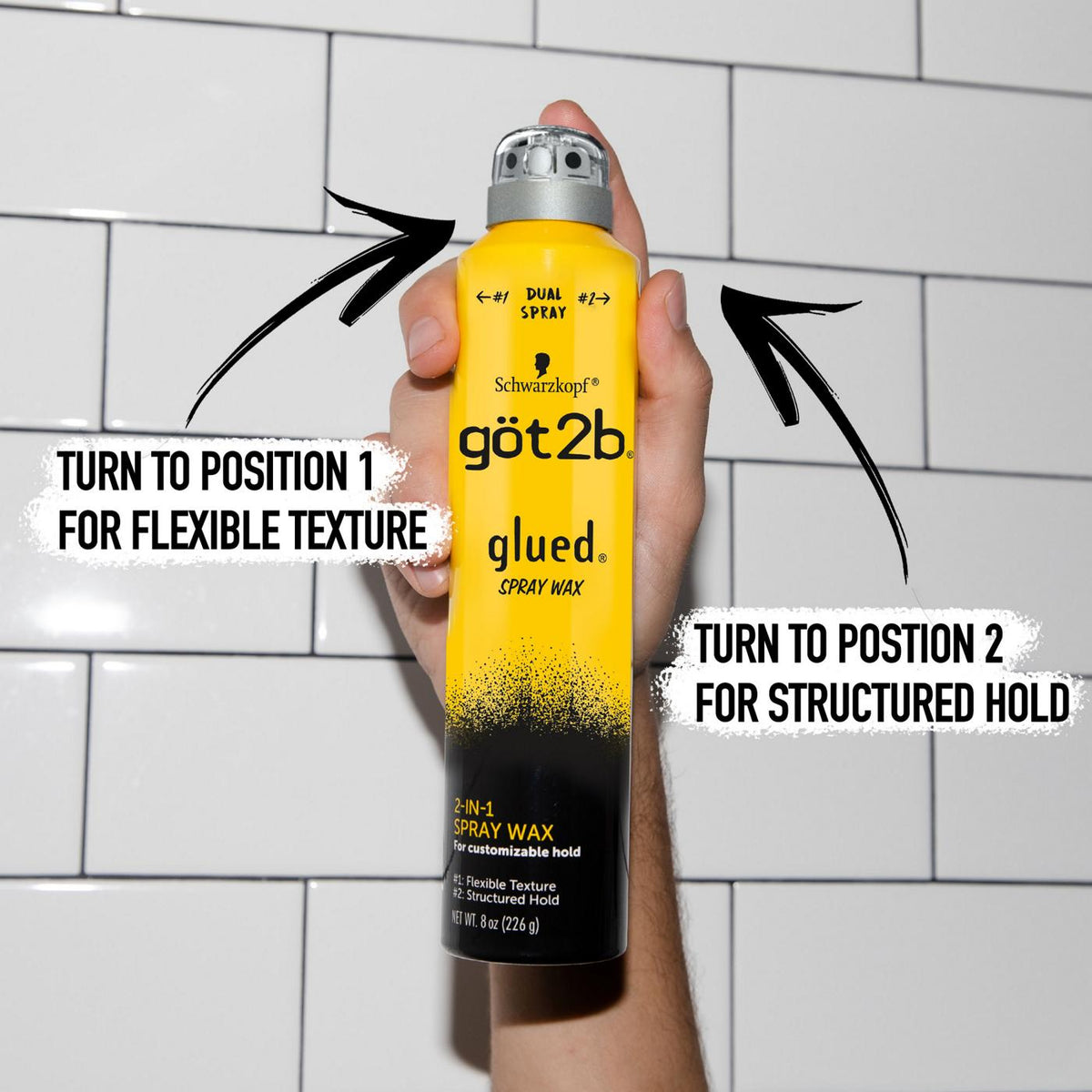 Got 2B Glued Spray Wax 2-In-1 8oz