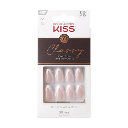 KISS Classy Press On Nails - Silk Dress