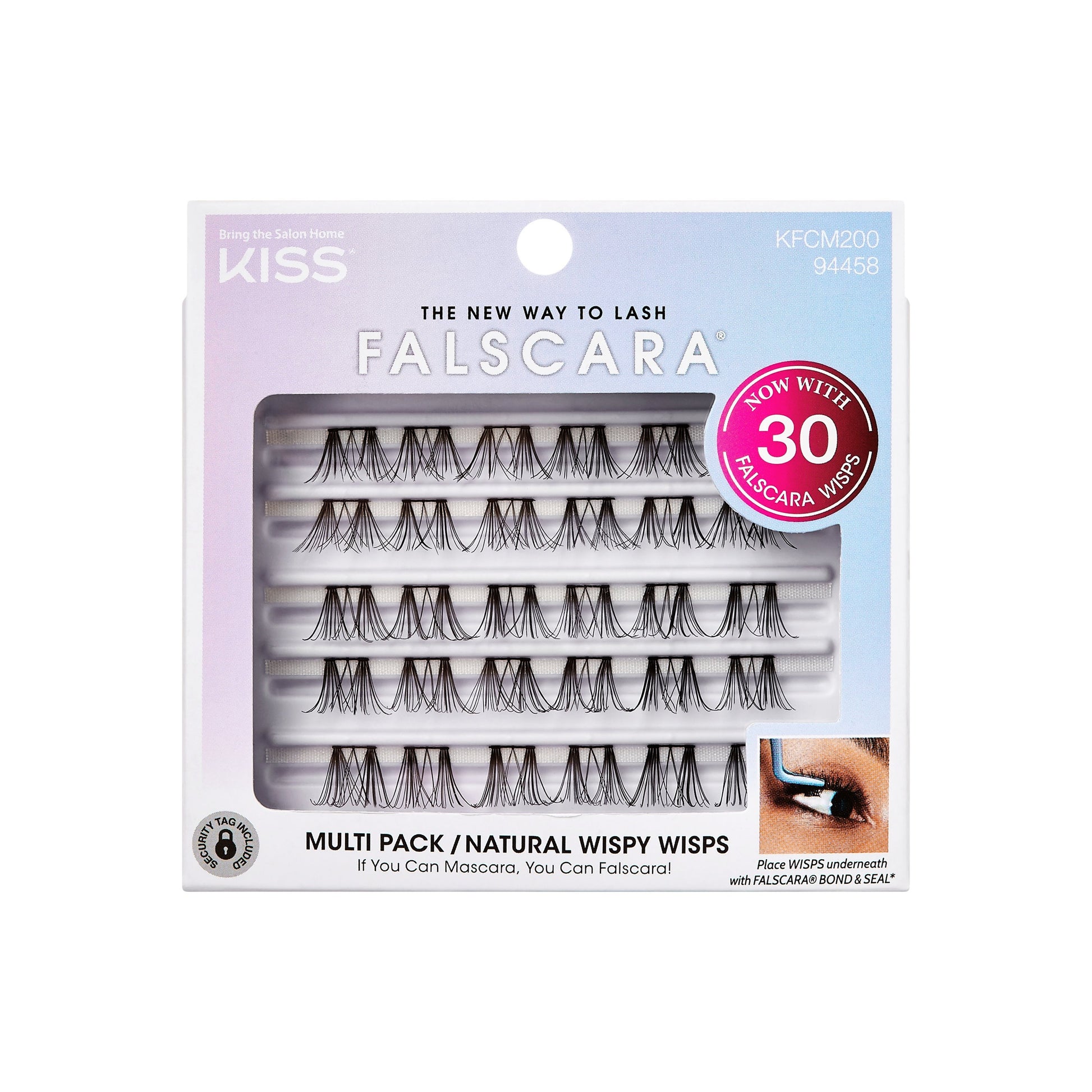 KISS Falscara Multipack - Classic Natural, 50 wisps