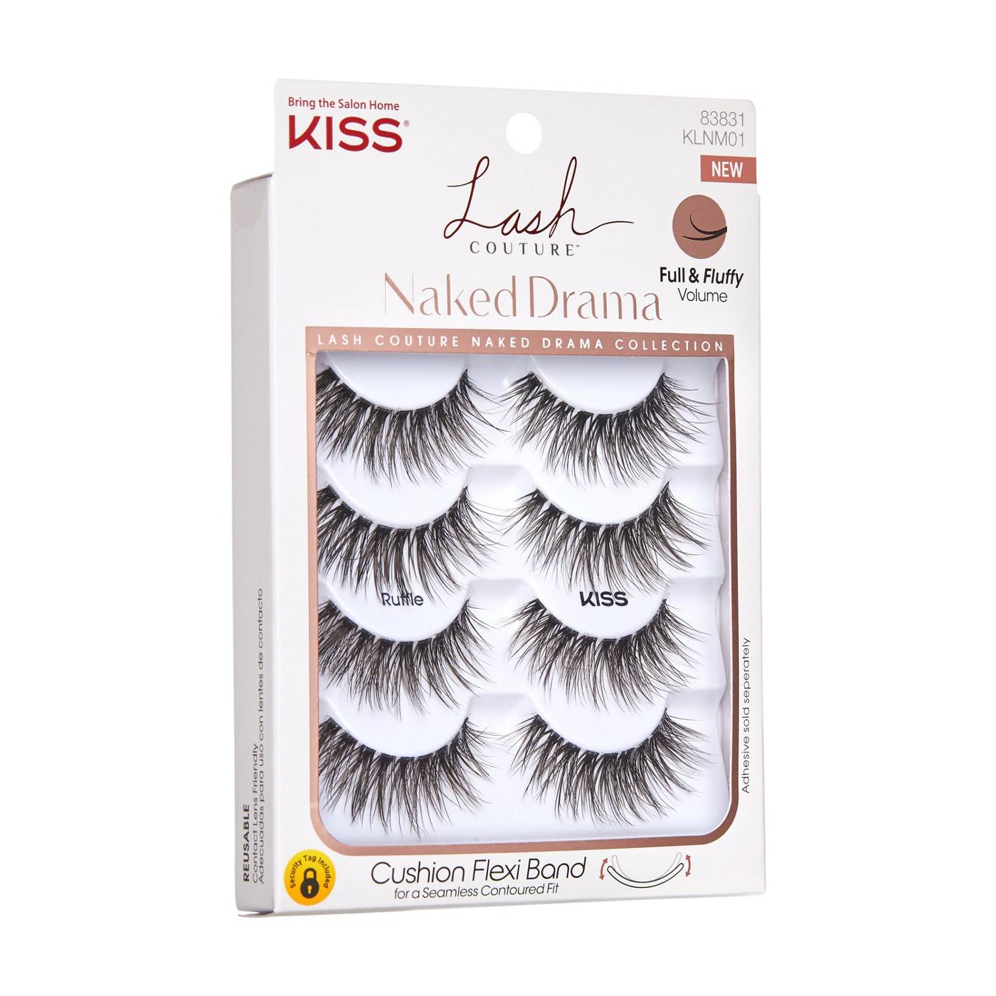 Kiss Lash Couture Naked Drama Collection Ruffle
