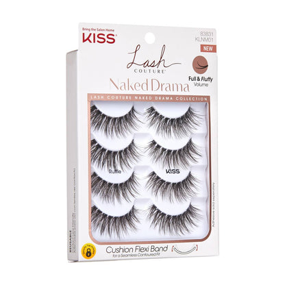 Kiss Lash Couture Naked Drama Collection Ruffle