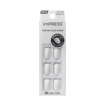 Kiss Impress Press-On-Manicure Nails 30 Count Frosting