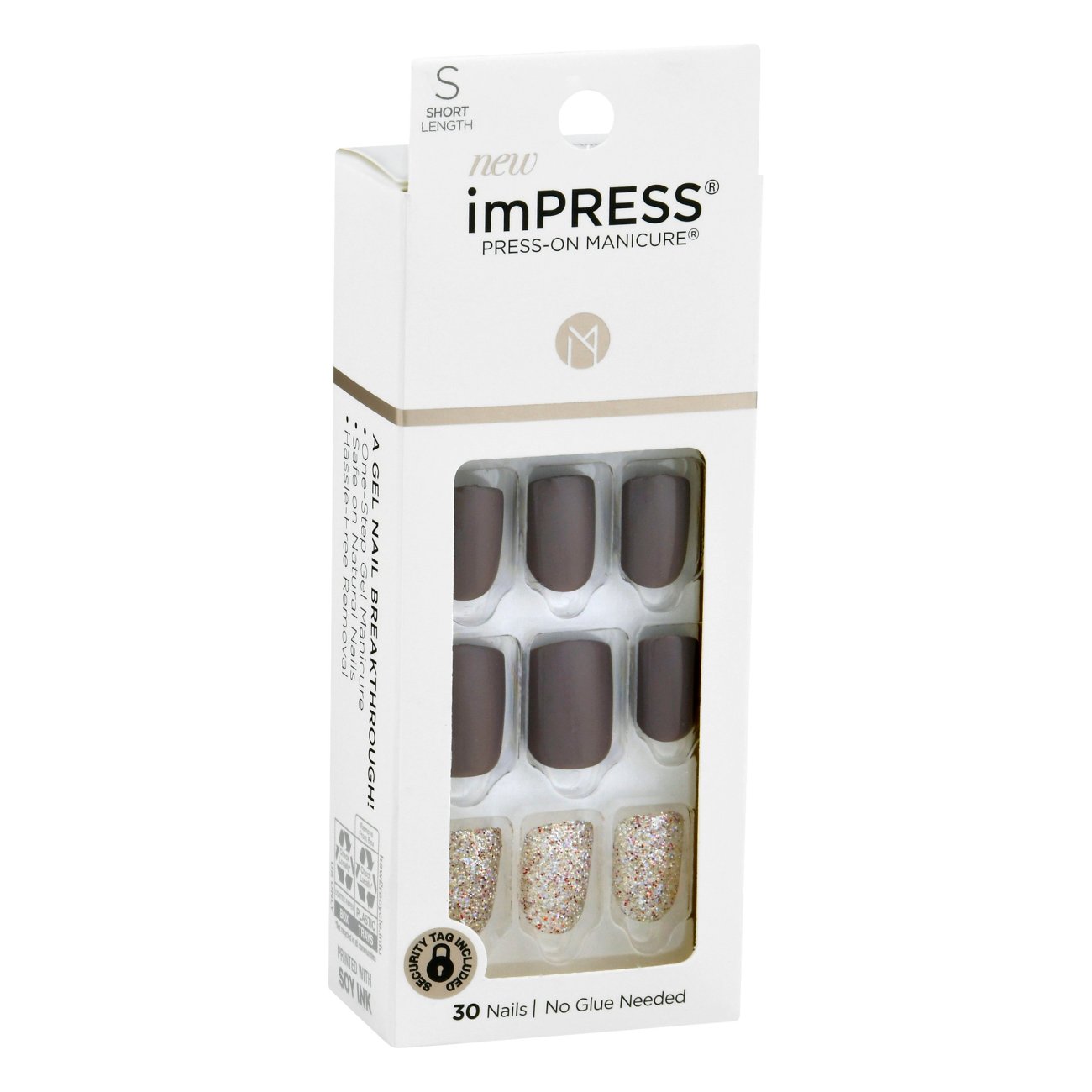 Kiss imPRESS Press-on Nails Manicure Set - Flawless, 30ct