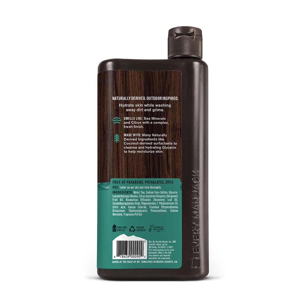 Every Man Jack Body Wash 16.9oz Sea Salt + Citrus