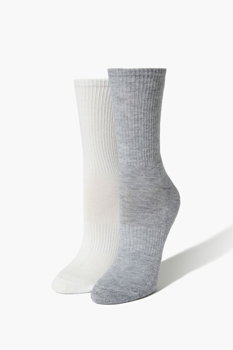 Russell Fashion Foot Women's Crew Liner Sock, 2 pairs