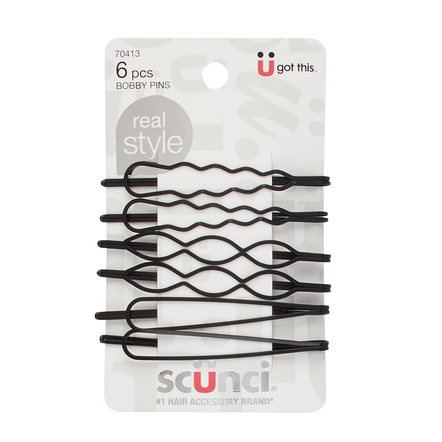 BOBBY PINS JEAN WIRE 6 PK