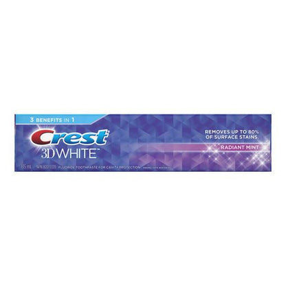 Crest Toothpaste 0.85oz 3D White Adv Radiant Mint (36in)