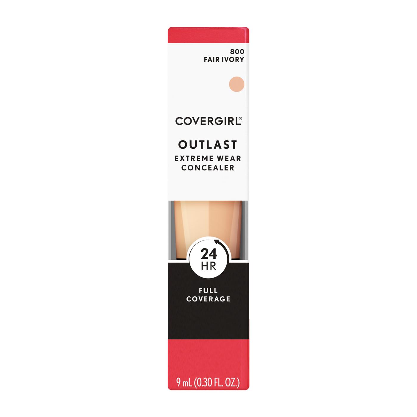 COVERGIRL Outlast Extreme Wear Concealer, Fair Ivory