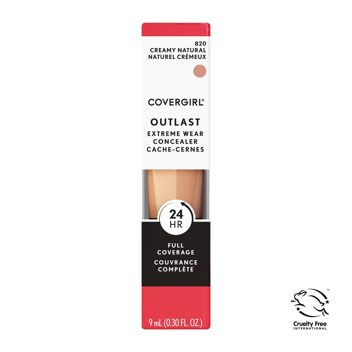 COVERGIRL Outlast Extreme Wear Concealer, Creamy Natural