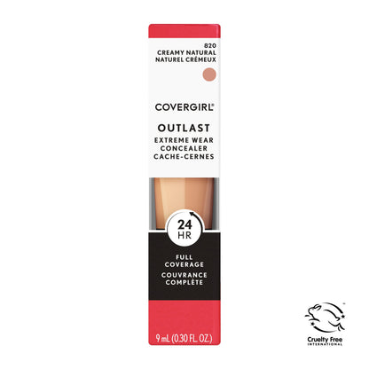 COVERGIRL Outlast Extreme Wear Concealer, Creamy Natural