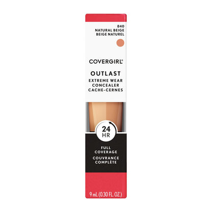 COVERGIRL Outlast Extreme Wear Concealer, Natural Beige