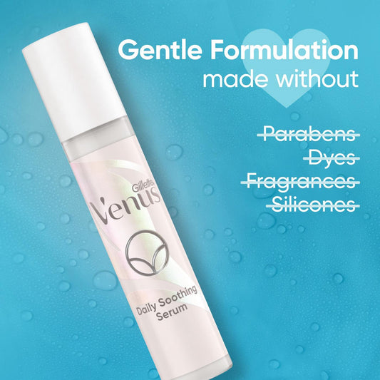Gillette Venus Pubic Hair And Skin Daily Soothng Serum 1.7oz