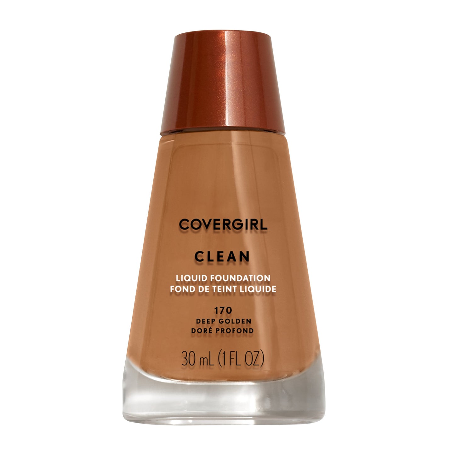 COVERGIRL Clean Liquid Foundation - 170 Deep Golden
