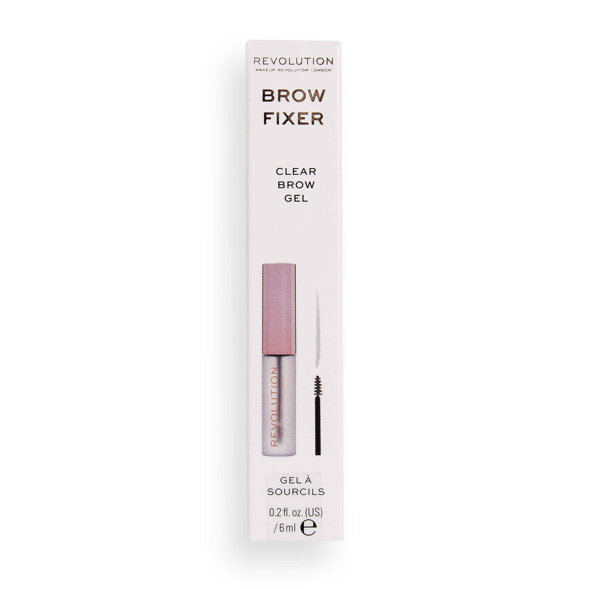 REVOLUTION Brow Fixer - Clear, 0.2 oz