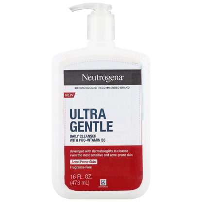 Neutrogena Ultra Gentle Daily Cleanser Fragrance-Free 12oz