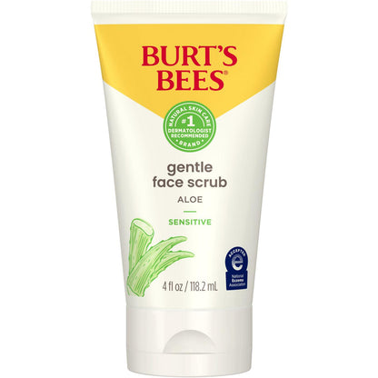 Burt's Bees Sensitive Solutions Gentle Face Scrub, 4 oz