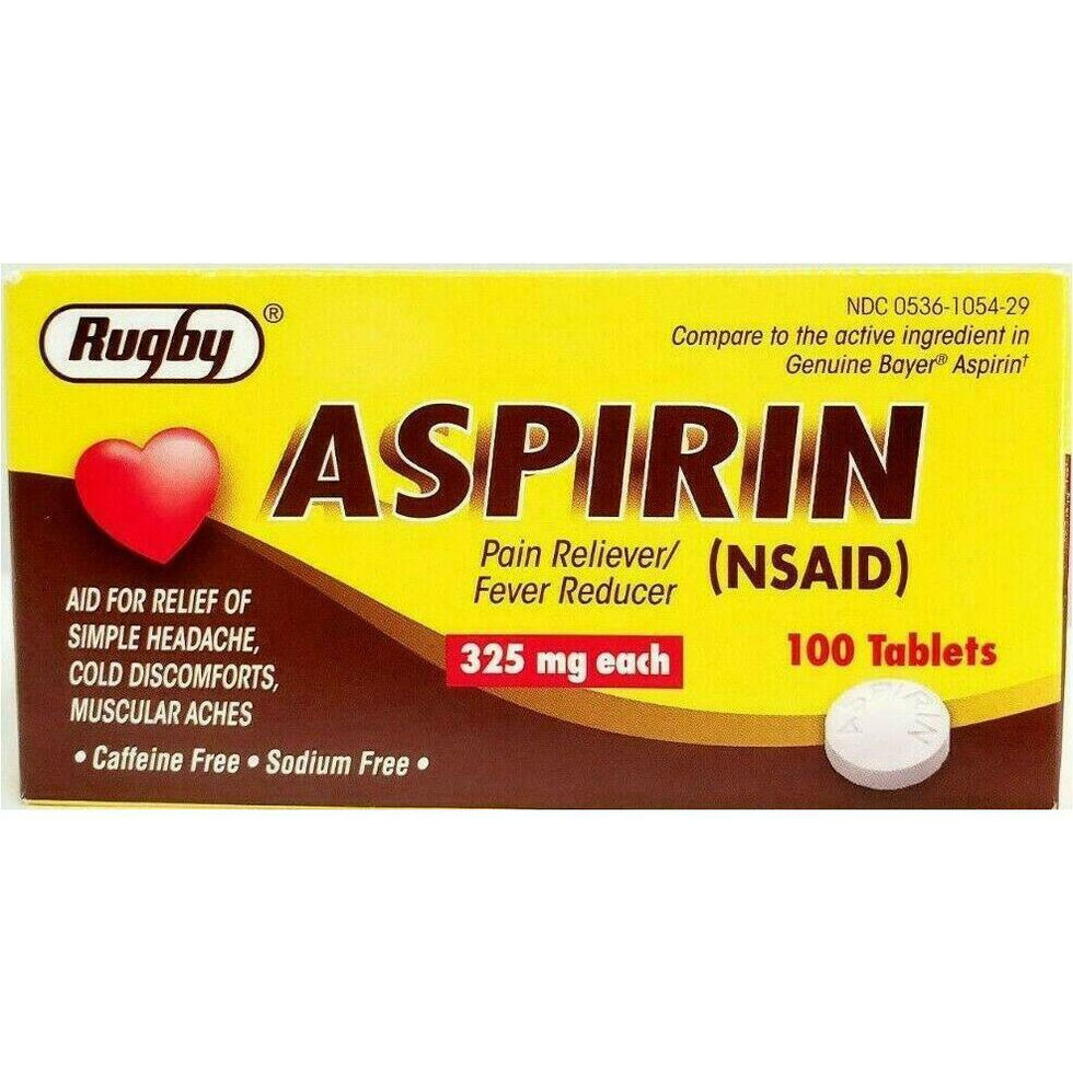ASPIRIN TB 325MG 100