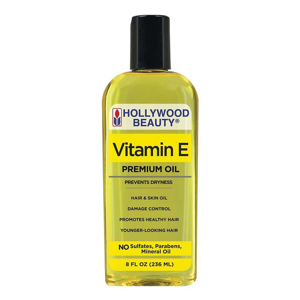 Hollywood Beauty Vitamin-E Premium Oil 8oz