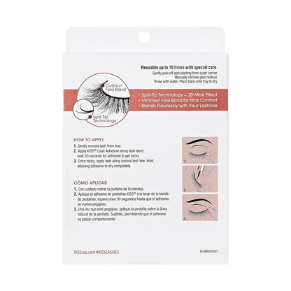 Kiss Lash Couture Naked Drama Collection Taffeta