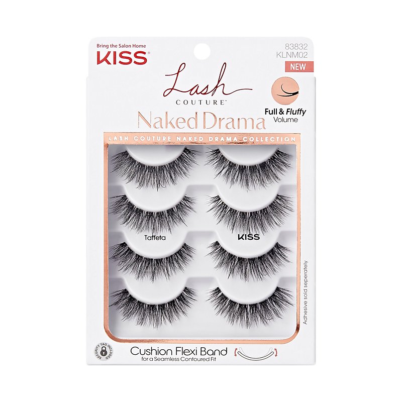 Kiss Lash Couture Naked Drama Collection Taffeta