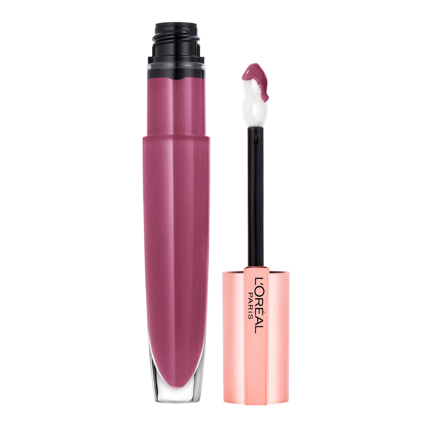 L'ORÉAL PARIS Glow Paradise Hydrating Tinted Lip Balm-in-Gloss with Pomegranate Extract, 100 Mademoiselle Mauve, 0.23 fl oz