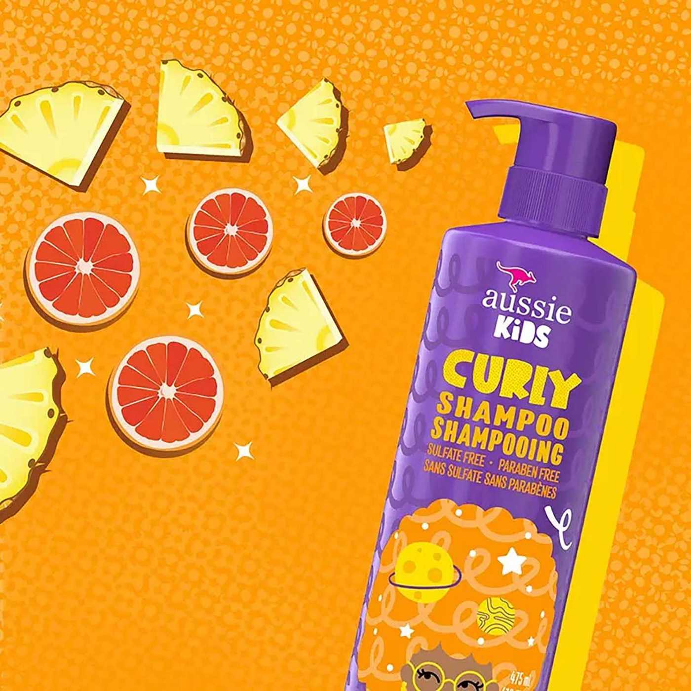 Aussie Shampoo Kids Curly 16oz .