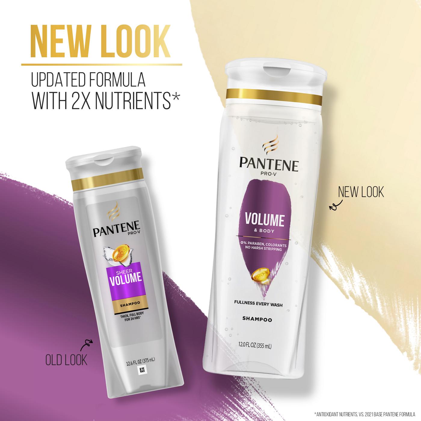 Pantene Shampoo Volume & Body 12oz
