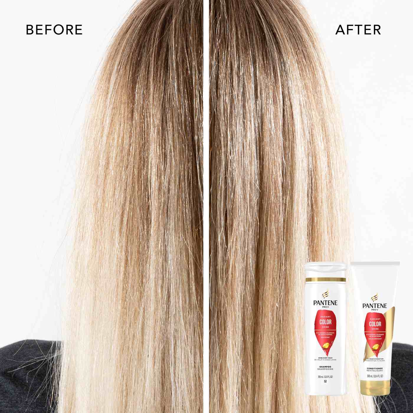 Pantene Shampoo Radiant Color Shine 27.7oz Pump