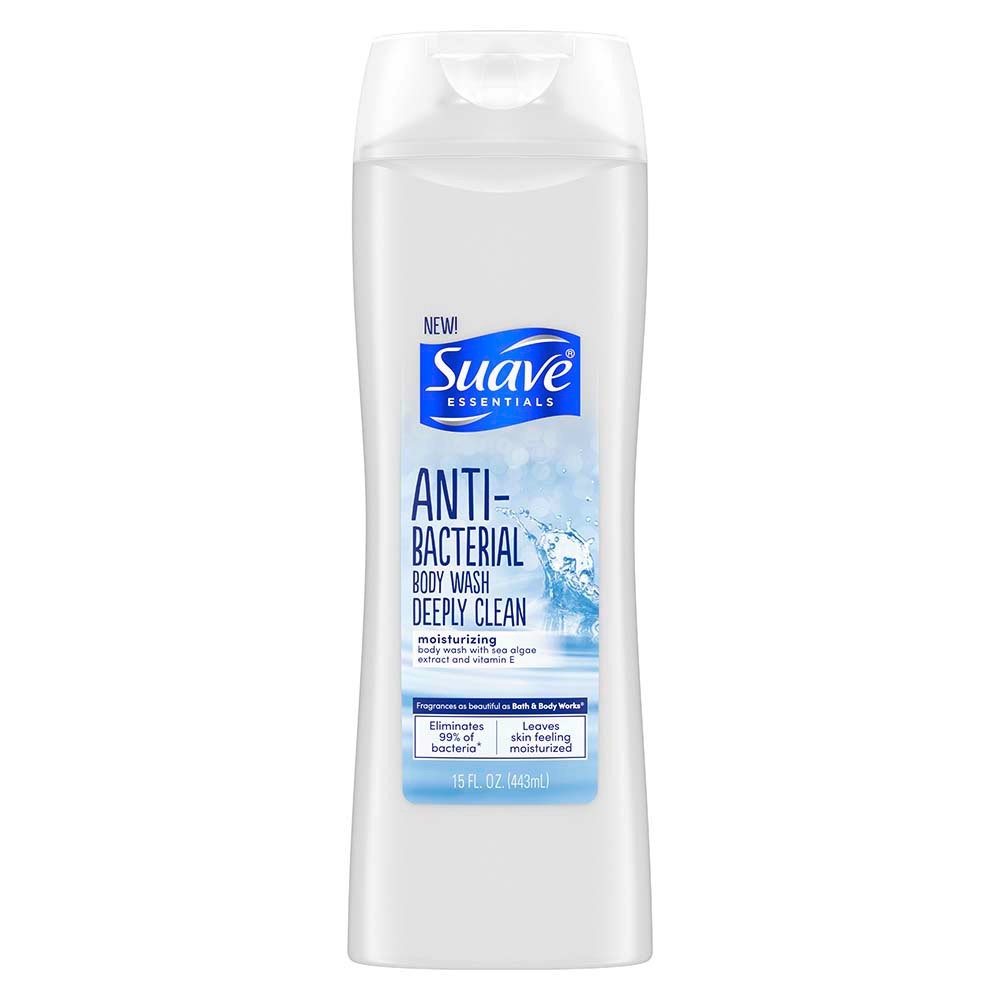 Suave Body Wash Deeply Clean Anti-Bacterial 18oz