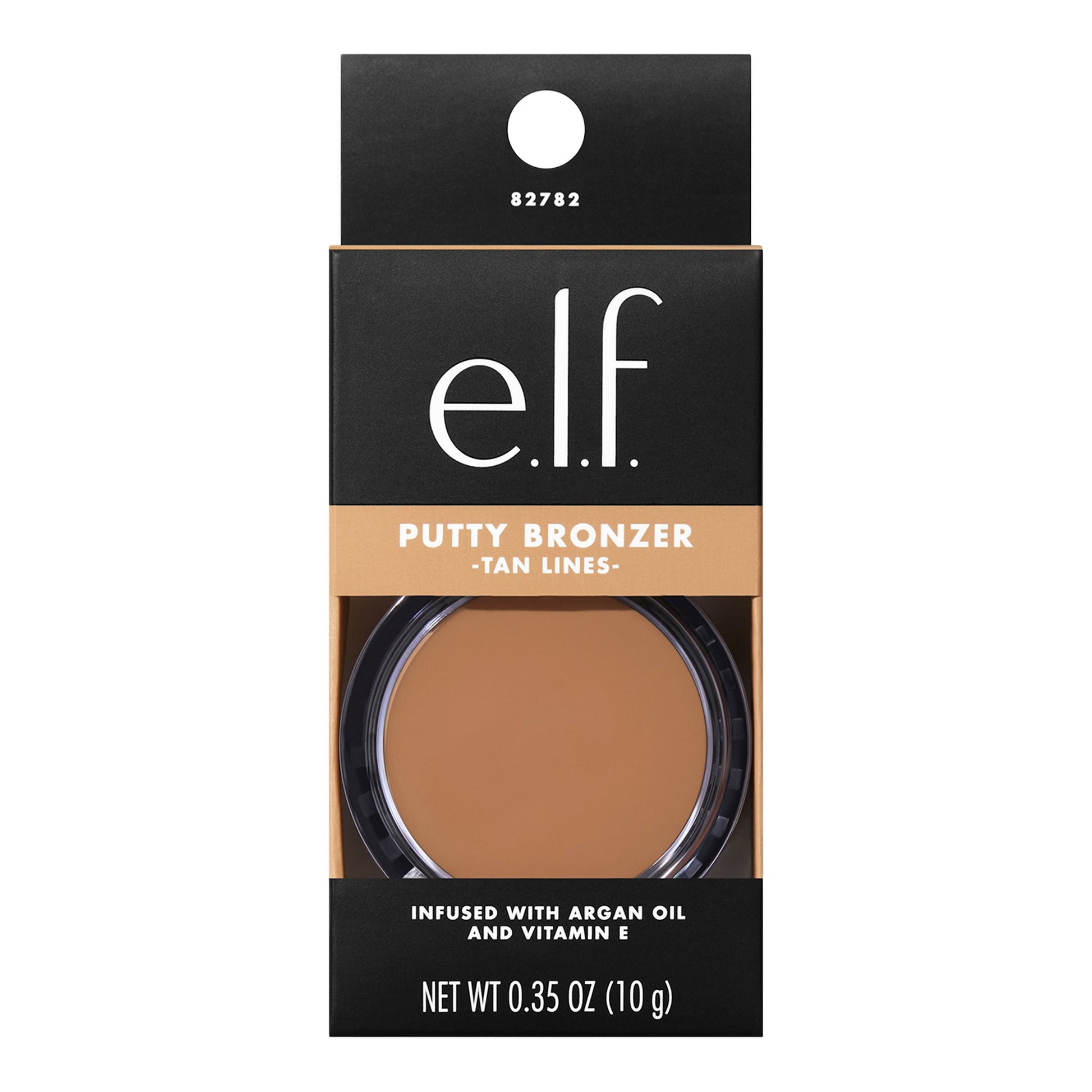 e.l.f. Putty Bronzer - Tan Lines, 0.35 oz