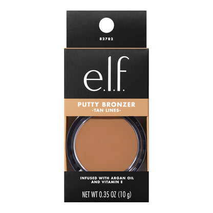 e.l.f. Putty Bronzer - Tan Lines, 0.35 oz