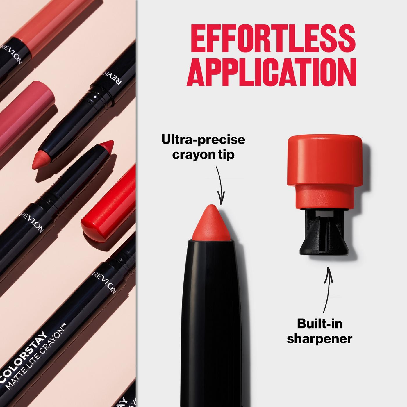 REVLON ColorStay Matte Lite Crayon Lipstick - 007 Mile High