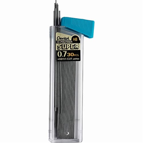 Super Hi-Polymer Lead Refill (0.5mm) Fine, HB, 30 pcs/Tube 1-Pk