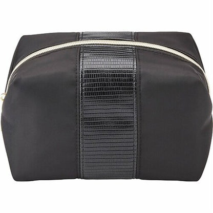 CONAIR basics Eco-Friendly Zippered Beauty Cosmetic Makeup Bag - Black