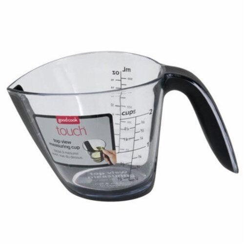 Good Cook Touch Liquid Measuring Cup with Top View Measuring, 2 cups